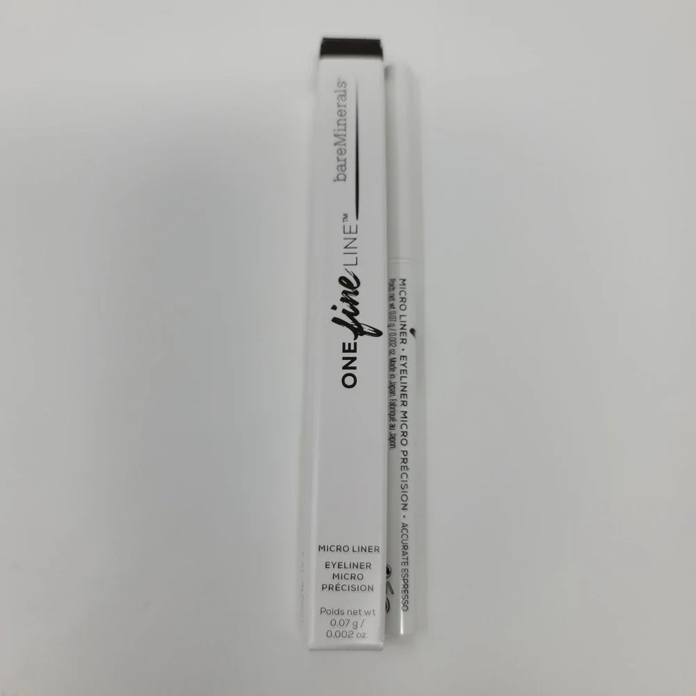 BareMinerals One Fine Line Micro Liner Eyeliner Accurate Espresso Brown 0.002 Oz
